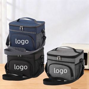 Lonchera Reutilizable para Oficina, Picnic, Senderismo, Playa, Bolsa Térmica Impermeable con Correa de Hombro Ajustable - Product Image 3