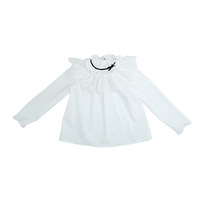 Ensemble chemise et jupe rouge pour poupée victorienne Hidehanky pour enfants, avec dentelle à œillets et volants, manches longues, tenue décontractée de princesse, vente en gros usine