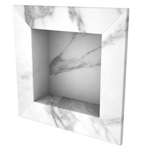 Wiselink Montado en la pared Empotrable 12mm Piedra Ducha Nicho Estante de baño - Product Image 3