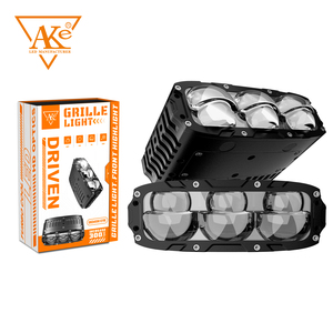 Luces LED AKE Z6 Nuevas de 160W para Parrilla de Coche, Súper Brillantes, Seis Lentes, 12V 24V, Luces Delanteras para Parrilla de Vehículos Todoterreno y Camiones - Product Image 2