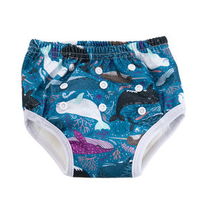 Culottes d'<span class=keywords><strong>apprentissage</strong></span> de la propreté pour bébé, couches lavables en tissu réutilisables pour tout-petits et enfants - Product Image 2