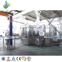 Ligne de production complète automatisée clé en main de boissons gazeuses, équipement de remplissage de sodas, système de production de boissons gazeuses