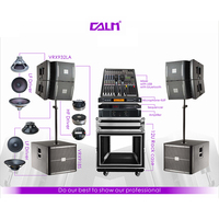 Système de sonorisation 1400W complet avec 2x dessus de 12 pouces et 1 caisson de basses de 18 pouces pour groupes live et DJs-Ensemble VRX932LA + VRX918S