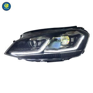 YU GUANG per Accessori <span class=keywords><strong>Volkswagen</strong></span> <span class=keywords><strong>Golf</strong></span> 7 <span class=keywords><strong>Golf</strong></span> <span class=keywords><strong>Vii</strong></span> 2013 2020 Gruppo Faro VW Aggiornamento Faro Dinamico a LED VW Gti Mk7 - Product Image 2