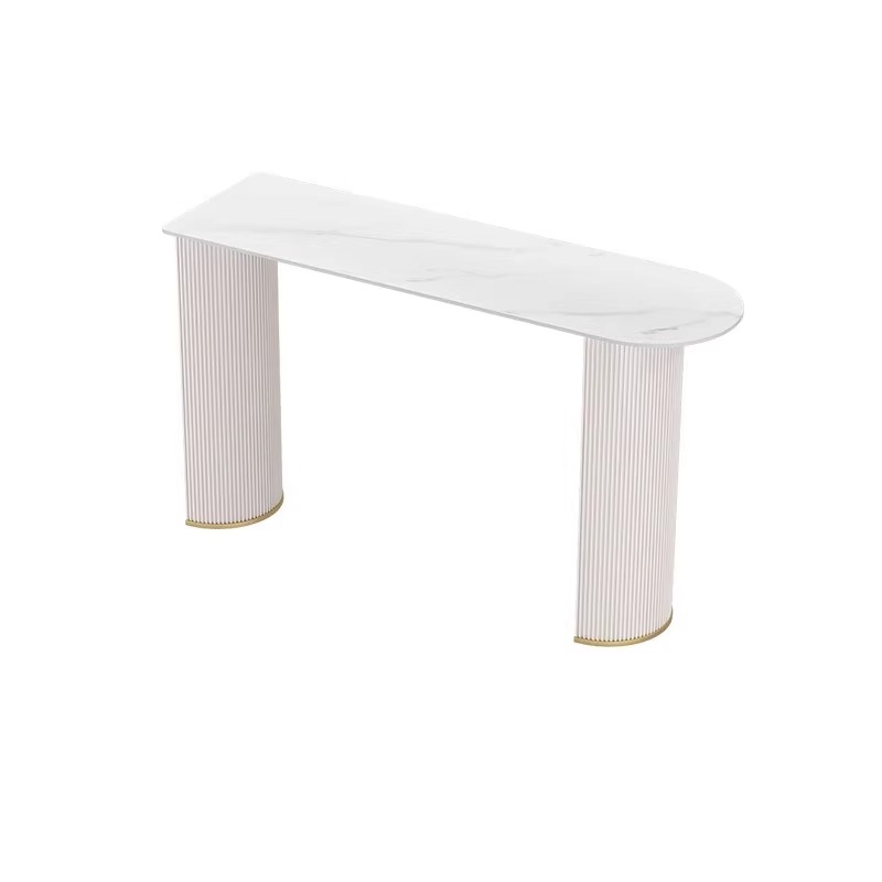 Comptoir de bar: 180*40*105 [pieds blancs de montagne de neige]