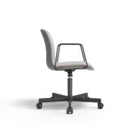 Chaise d'ordinateur moderne en maille pour petit espace - Chaise de bureau pivotante réglable en hauteur, style luxe léger