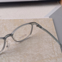 Gafas Ligeras U2909 para Estudiantes, Lentes Planas Anti Luz Azul, Estilo Coreano, Lentes Lisas
