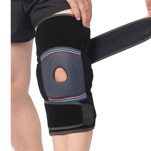 Protector deportivo médico ajustable <span class=keywords><strong>para</strong></span> aliviar el dolor de rodilla, <span class=keywords><strong>rodillera</strong></span> ortopédica con bisagras abiertas <span class=keywords><strong>para</strong></span> rótula - Product Image 2