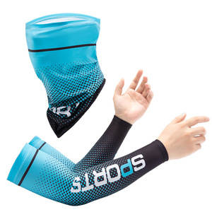 Manguitos de seda fría para <span class=keywords><strong>brazos</strong></span>, protección deportiva antideslizante para exteriores - Product Image 5