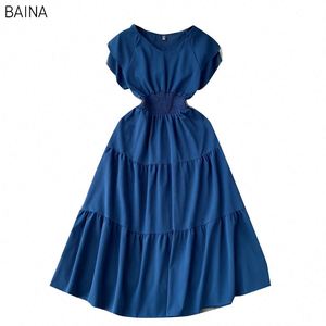 Nuevo Vestido Midi Casual de Verano con Cintura Alta y Corte en A, Vestidos Elegantes para Mujer - Product Image 5