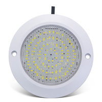 Nouveauté LanVol, lumière de piscine plate et mince de 10 mm, RGB PVC/ABS, couvercle givré, étanche IP68, lampe LED portable sous-marine