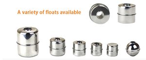 Interrupteur de niveau à flotteur magnétique en acier inoxydable 304 316, instrument de mesure de niveau pour réservoir - Product Image 5