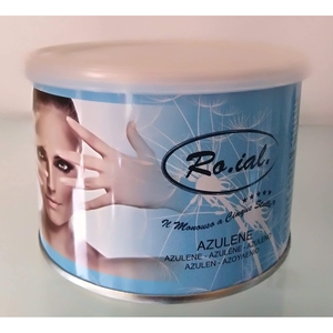 Royal azulene ครีมแว็กซ์เนื้อนิ่ม, ขวดขี้ผึ้งสำหรับกำจัดขนบนใบหน้ามะพร้าวกุหลาบนมว่านหางจระเข้กลิ่นหอมสำหรับร้านสปา - Product Image 2
