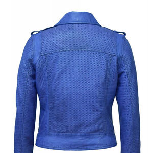 Vestes en cuir véritable pour femmes en gros, respirantes, personnalisables, de haute qualité, vêtements de mode, vente chaude, design élégant - Product Image 5