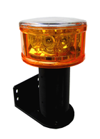 Feux de signalisation à piles, alimentés par énergie solaire, pour avions, poteaux, chariots élévateurs, tours de chantier, feux de signalisation rotatifs sans fil à LED, feux de signalisation solaires