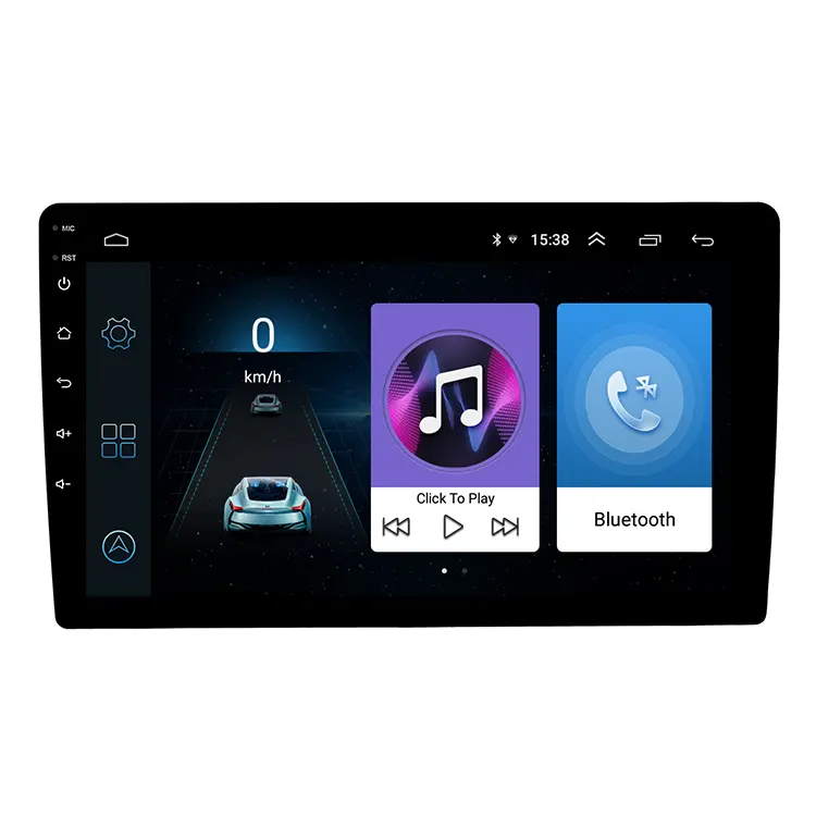 Car Multimedia System Universal 9 Inch Touch Screen 1G + 16G Universal Car Multimedia System GPS Multimedia Car 1Din