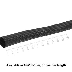 Gaine en fibre de verre de haute qualité résistante aux hautes températures, gaine isolante en fibre de verre, tube en fibre ignifuge et résistant aux flammes - Product Image 4