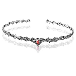 Copricapo barocca da sposa Vintage corona della <span class=keywords><strong>regina</strong></span> in metallo retrò corona da sposa - Product Image 4