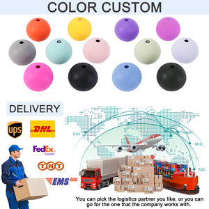 Molde de Silicona Redondo para Hielo, Personalizado, para Whisky, <span class=keywords><strong>Hockey</strong></span>, Fabricante de Bolas de Hielo Transparentes, Juego de Bandejas con Tapa - Product Image 6