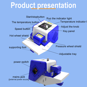Selladora Térmica Semiautomática Pequeña y Simple para Sellado de Bolsas de Embalaje de Alimentos, para Materiales de Papel y Lámina - Product Image 4