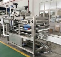 Ligne de production automatique de boules de boba à éclater style taïwanais machine à boules de boba ligne de production usine de boules de jus de thé au lait