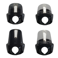 Nouveau capot de carénage de phare de style club de moto noir pour remplacer/réparer // mise à niveau