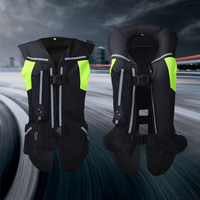 Nouvelle génération 1 Airbag moto combinaison d'équitation gonflable Qiu anneau gilet de protection Anti-chute résistant à l'usure respirant seconde