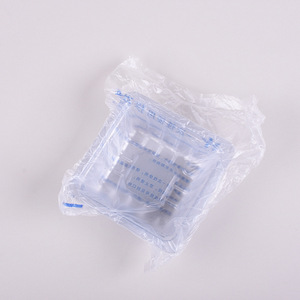 Plateaux carrés jetables, plateaux dentaires en plastique, plateaux carrés transparents pour salons de beauté, 100 pièces/paquet - Product Image 2