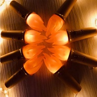 Guirlande lumineuse avec liège, fil en cuivre, design féerique, lumière avec papillon, bouteille de vin, lumière de noël