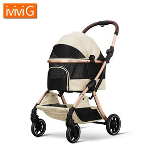 फैक्टरी लक्जरी #200 फोल्डिंग डॉग ट्रॉली 2 में बिल्ली और कुत्ते के लोकप्रिय आउटडोर यात्रा बैग - Product Image 2