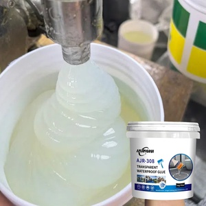 Pegamento Líquido Transparente Impermeable, <span class=keywords><strong>Revestimiento</strong></span> Acrílico Impermeabilizante para Reparación de Fugas en Ventanas y Paredes, <span class=keywords><strong>Adhesivo</strong></span> Impermeable para Piscinas - Product Image 1