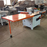 Scie à bras radial pour le travail du bois Vortek MJ150, table coulissante universelle inclinable horizontale, lame de 45 degrés, moteur 4 kW, multi-tension