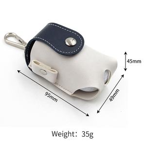 กระเป๋าใส่ลูกกอล์ฟหนังแบบใหม่ กระเป๋าเก็บของขนาดเล็กแบบพกพา ที่ใส่ลูกกอล์ฟแบบคาดเอวพร้อมที่ใส่ที  กระเป๋าคาดเข็มขัดพร้อมคลิป - Product Image 4