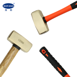 Marteau antiétincelles de type allemand, avec manche <span class=keywords><strong>en</strong></span> <span class=keywords><strong>bois</strong></span> ou <span class=keywords><strong>en</strong></span> plastique, <span class=keywords><strong>en</strong></span> aluminium bronze, <span class=keywords><strong>prix</strong></span> d'usine - Product Image 3