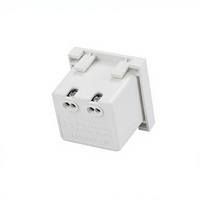 Module de chargeur USB en plastique USB-A USB-C double port certifié CE RoHS pour prise murale, hôtel, panneau de prise domestique