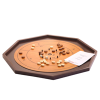Jeu d'échecs de table pliable de luxe haut de gamme Prokinole canadien, jeu de réaction Power Island Crokinole, jeu de société Mainland Party Chess