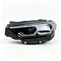 Phare avant laser OEM haute performance pour BMW Série 8 840 G15 G16 2019-2025, avec lentille LED adaptative à œil bleu et fonction de virage automatique