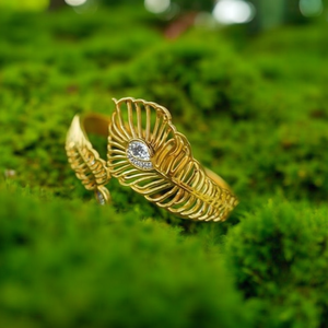 Fashion Bangle 316L Stainless Steel PVD Gold Plating Sustainable Resistant Jewelry for Women - Product Image 3