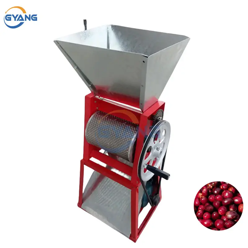 Yüksek verimlilik 300kg kapasiteli kahve çekirdeği kakao çekirdeği soyucu soyma Pulper Husking makinesi