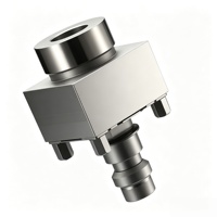 ER-008617 Goupille de jaugeage CNC 0,002 mm en acier inoxydable ITS 50 pour alignement de référence sur mandrin circulaire et carré