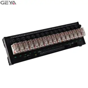 GEYA FY-NGG2R-16C+Fuse 16 Channel Relay Module with Fuse Protection 24VDC Relay