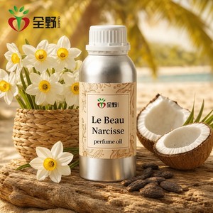 Olio Profumato al Cocco Narciso Tropicale, <span class=keywords><strong>Essenza</strong></span> Floreale Cremosa di Tonka all'Ingrosso per <span class=keywords><strong>Profumeria</strong></span> Fine - Product Image 1