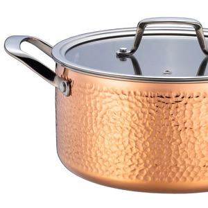 Juego de utensilios de cocina clásicos de acero inoxidable, sartén antiadherente, cazuela, Ollas y sartenes dorados, regalo de lujo, 2022 - Product Image 3