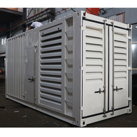 Mitsubishi S12R-PTA 1MVA Type silencieux groupe électrogène insonorisé 1000KVA unité conteneurisée avec 800KW vitesse 50HZ modèle de moteur de fréquence