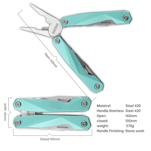 <span class=keywords><strong>Multiherramienta</strong></span> al aire libre Camping portátil de acero inoxidable Edc herramientas multifunción plegables cuchillo de supervivencia de emergencia alicates - Product Image 4