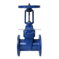 Vanne à boisseau vertical en métal pour siège en métal, 6 pouces, PN16, pour température normale, sans pièces souples, joint EPDM, étanche à l'eau