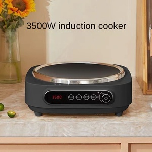 3500W Cuisinière à induction haute puissance Étanche Cuisinière électrique commerciale Plaque microcristalline Conception concave Spéciale - Product Image 2