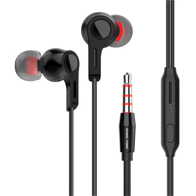 Prodotti economici auricolari In-ear da Gaming di alta qualità auricolari Stereo cablati bassi