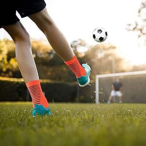 <span class=keywords><strong>Chausson</strong></span> Grip Athletic Enfants Chaussettes de sport rembourrées antidérapantes pour enfants Jeunes Bébés Garçons Filles Chaussettes personnalisées pour enfants - Product Image 4