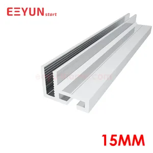 Customization Manufacturer Backlit SEG LED 15MM 6063 6061 Extrusion Aluminum Frame For Fabric Textile Lightbox